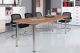 Konferenztisch B2200xT1030xH720-740 Nussbaumdekor HAMMERBACHER