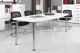 Konferenztisch B2200xT1030xH720-740 weiß HAMMERBACHER