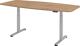 Konferenztisch B2200xT1030/830 mmxH635-1285 Asteichedekor elektr.höhenv.