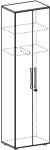 Garderobenschrank H2160xB800xT420mm Buchedekor 2Türen,2Ablagen abschl.GERAMÖBEL