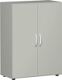 Schrank H1104xB800xT420mm lichtgrau 2 Türen H.1104mm