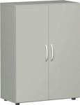 Schrank H1104xB800xT420mm lichtgrau 2 Türen H.1104mm