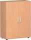 Schrank H1104xB800xT420mm Buchedekor 2 Türen H.1104mm