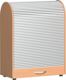 Rollladenschrank, NW-Nr.: 9102489035 B800xT400xH1030mm, 2 OH Buche