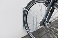 Fahrradklemmbügel 90Grad verz.Anz.Radstände 1 f.Wandbef.WSM