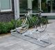 Fahrrad-Bügelparker für, NW-Nr.: 9191489055 Mountain-Bikes, 8er, 2-seitig, L 1600 mm zum Aufschrauben, 90 Grad