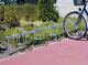 Fahrradklemmbügel 6er verz.90 Grad z.Einbeton.L.1500 zweiseit. Reifen-B.48