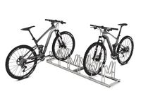 Fahrradständerreihenanlage 8055 1-s.90Grad verz.Anz.Radstände 5 z.Schr.WSM