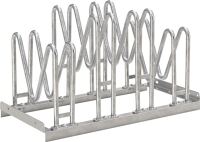 Fahrradständerreihenanlage 8154 2-s.90Grad verz.Anz.Radstände 4 z.Schr.WSM