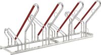 Fahrradständerreihenanlage 2504 XBF 1-s.90Grad verz.Anz.Radstände 4 z.Schr.WSM