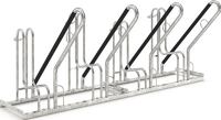 Fahrrad-Ständer-Reihenanlage 4700 XBF 1-s.90Grad verz.Anz.Radstände 4 z.Schr.WSM