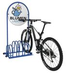Fahrradständer BW 5454 2-s.90Grad verz.Anz.Radstände 4 freistehend WSM