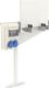 Ladestation f.E-Bikes f.Fahrradgarage B600xH600xT300mm WSM