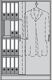 Schiebetürenschrank H1560xB1000xT420mm 3 Böden Garderobe re.Buche