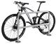 Fahrradanlehnparker 9210 H1150xB48mm Stahl,verz.m.Knierohr z.Bet.WSM