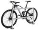 Fahrradanlehnparker 9210 H1150xB48mm Stahl,verz.m.Knierohr z.Bet.WSM