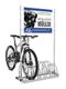 Fahrradständer BW 5156 2-s.90Grad verz.Anz.Radstände 6 freistehend WSM
