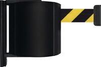 Gurtkassette schwarz f.Gurt-L.12m schwarz/gelb z.Wm.VIA GUIDE