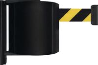 Gurtkassette schwarz f.Gurt-L.12m schwarz/gelb z.Wm.VIA GUIDE