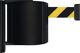 Gurtkassette schwarz f.Gurt-L.12m schwarz/gelb z.Wm.VIA GUIDE