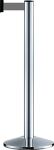 Gurtpfosten 3 Gurtaufnahmen,1 Gurtauszug H1000mm Pfosten blau VIA GUIDE