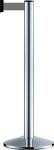 Gurtpfosten 3 Gurtaufnahmen,1 Gurtauszug H1000mm Pfosten blau VIA GUIDE