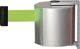 Gurtkassette silber f.Gurt-L.12m schwarz z.Wm.VIA GUIDE