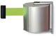 Gurtkassette silber f.Gurt-L.22m neongelb z.Wm.VIA GUIDE