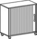 Querrollladenschrank, NW-Nr.: 9102490035 mit 1 Boden fahrbar, H752xB830xT400 mm Ahorn
