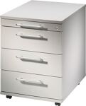 Rollcontainer Belo H590xB428xT580mm Eichedekor 3 Schubl.