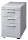 Standcontainer Belo H720-760xB428xT800mm Eiche 2Schubl.,1Ausz.f.Hängeregistratur