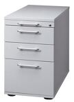 Standcontainer Belo H720-760xB428xT800mm Eiche 2Schubl.,1Ausz.f.Hängeregistratur
