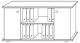 Sideboard H840xB1661xT448mm Ahorn 2 Türen Knaufgriff