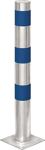 Rammschutzpoller STA verz.Reflexstreifen-blau z.Schr.Ø102mm H.900mm URBANUS