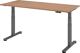 Schreibtisch Teda H635-1285xB1800xT800mm Nussbaumdek.Rechteckform elektr.höhenv.