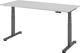 Schreibtisch Teda H635-1285xB1800xT800mm lichtgrau Rechteckform elektr.höhenv.