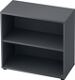 Regal Teda H748xB800xT400mm graphit 2 OH