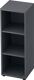 Regal Teda H1100xB400xT400mm Graphit 3 OH