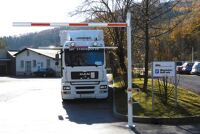 Höhenbegrenzung 3000mm drehb.z.Schr.STA weiß m.roten Streifen CRONENBERG OH
