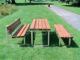 Parkbank L2000xB670xH770mm Fichte 60kg teak MEILLER