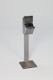 Standascher H1090xB310xT310mm silber VA VAR