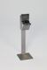 Standascher H1090xB310xT310mm silber VA VAR