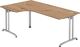 Schreibtisch Pro-B H720xB2000xT1200mm Asteiche Winkelf.R/L Kufe