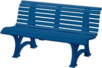 Parkbank L2000xB640xH800mm Ku. 24,2kg weiß
