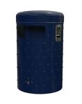 Abfallbehälter H555xBxT330mm 48,5l anthr.-eisengl.RENNER