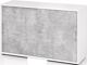 Schrank Teda-Z H748xB1200xT400mm weiß/Beton 2 OH 2 Türen zerlegt