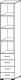 Schrank Teda-Z H2156xB400xT420mm Ahorndekor/silber 6 OH 4 Schubl.zerlegt