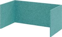 Schallschutzvlies FlexWall faltbar türkis B747xH328mm HAMMERBACHER
