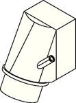 CEE-Stecker 380 V f.Lagercontainer nur in Verb.m.Elektro-Paket