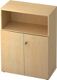 Schrank H1100xB800xT420mm Ahorn/Ahorn 3 OH 2 Türen HAMMERBACHER